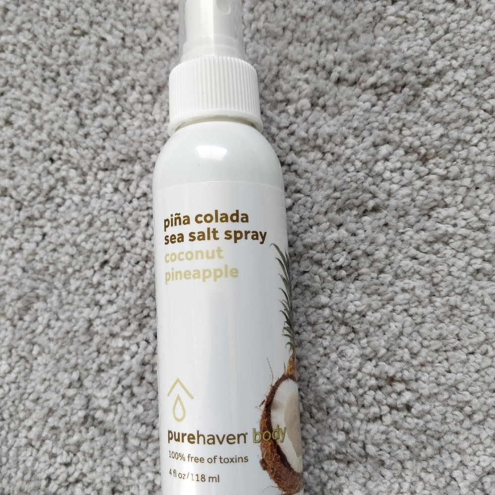 Pure Haven hair care nontoxic sea salt hair spray
